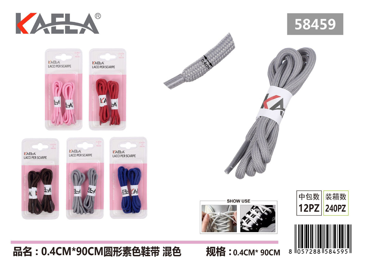 Lacci per scarpe 0.4CM, 90CM – art. 58459