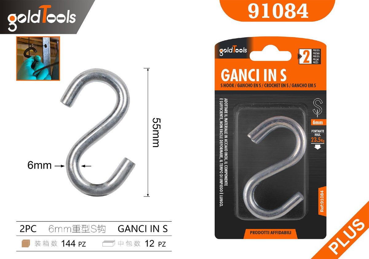 Ganci a S 6MM – art. 91084