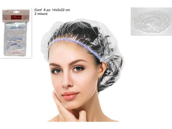 CUFFIE DOCCIA SET 6 pz 2 MISURE ART.BH0033