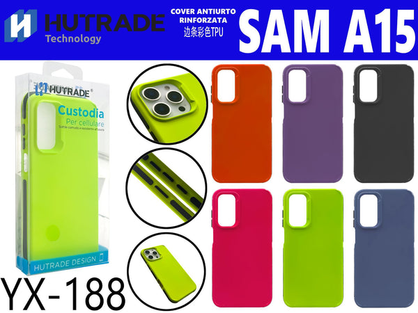 YX-188 COVER COLORATA BICOLORE AI LATI SAM A15