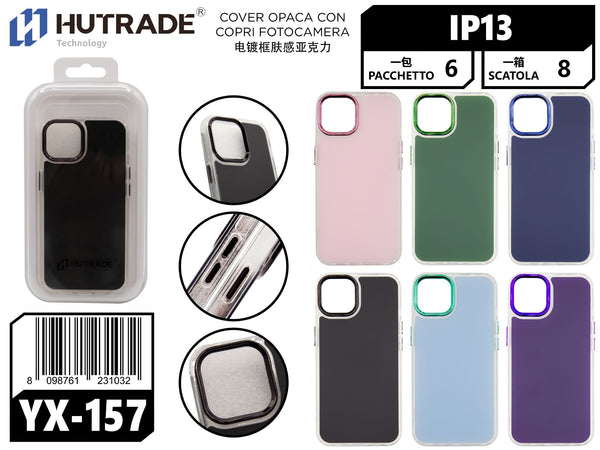 COVER CAMERA CROMATA IP13 – YX157 344324