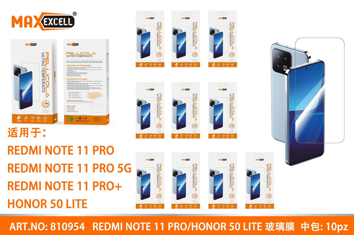 Protezione schermo per Redmi Note 11 Pro 5G