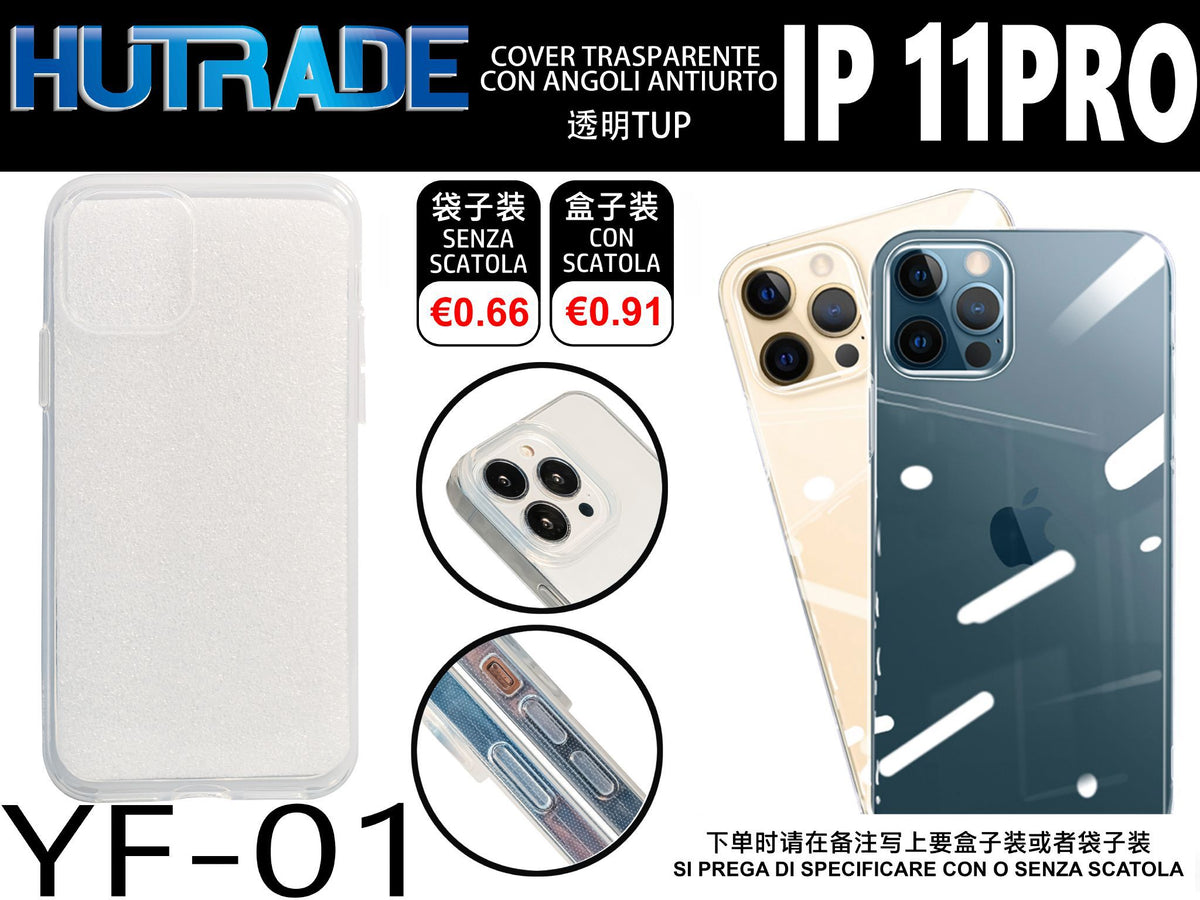 COVER TRASPARENTE IP 11 PRO – YF01 011542