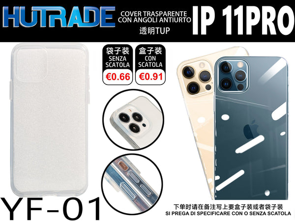 COVER TRASPARENTE IP 11 PRO – YF01 011542