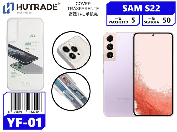 COVER TRASPARENTE S22 5G – YF01 011535
