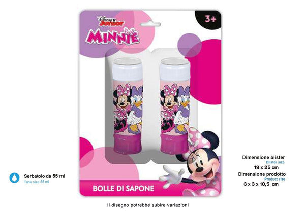 Bolle di sapone Disney, confezione da 2 flaconi