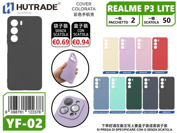 COVER COLORATA TPU REALME P3 LITE – YF02 007014