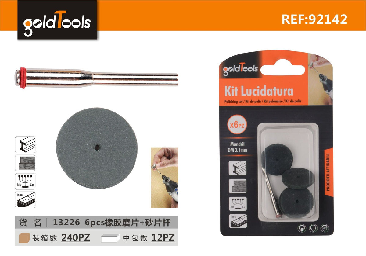 Abrasivi e accessori lucidatura – art. 92142
