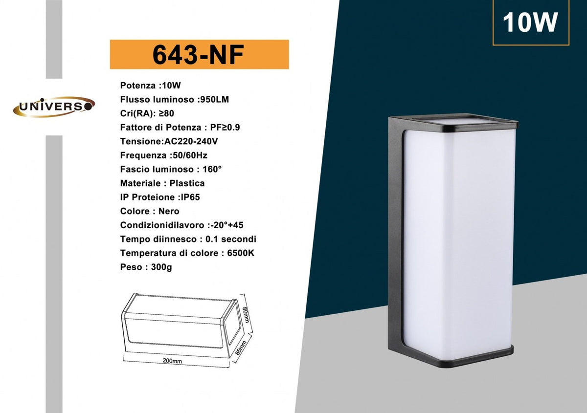 Applique da esterno – 643-NF / 643-NN