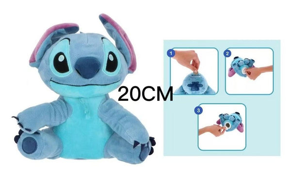 Personaggi in peluche con salvadanaio, 20 cm