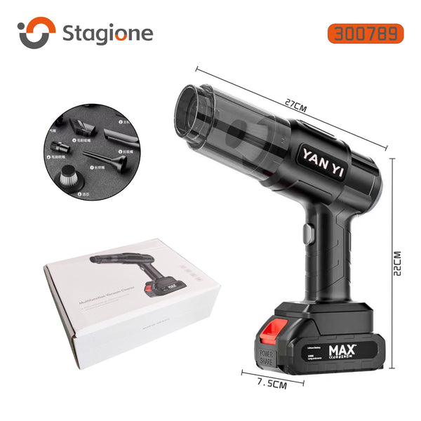 Aspirapolvere portatile con batteria estraibile