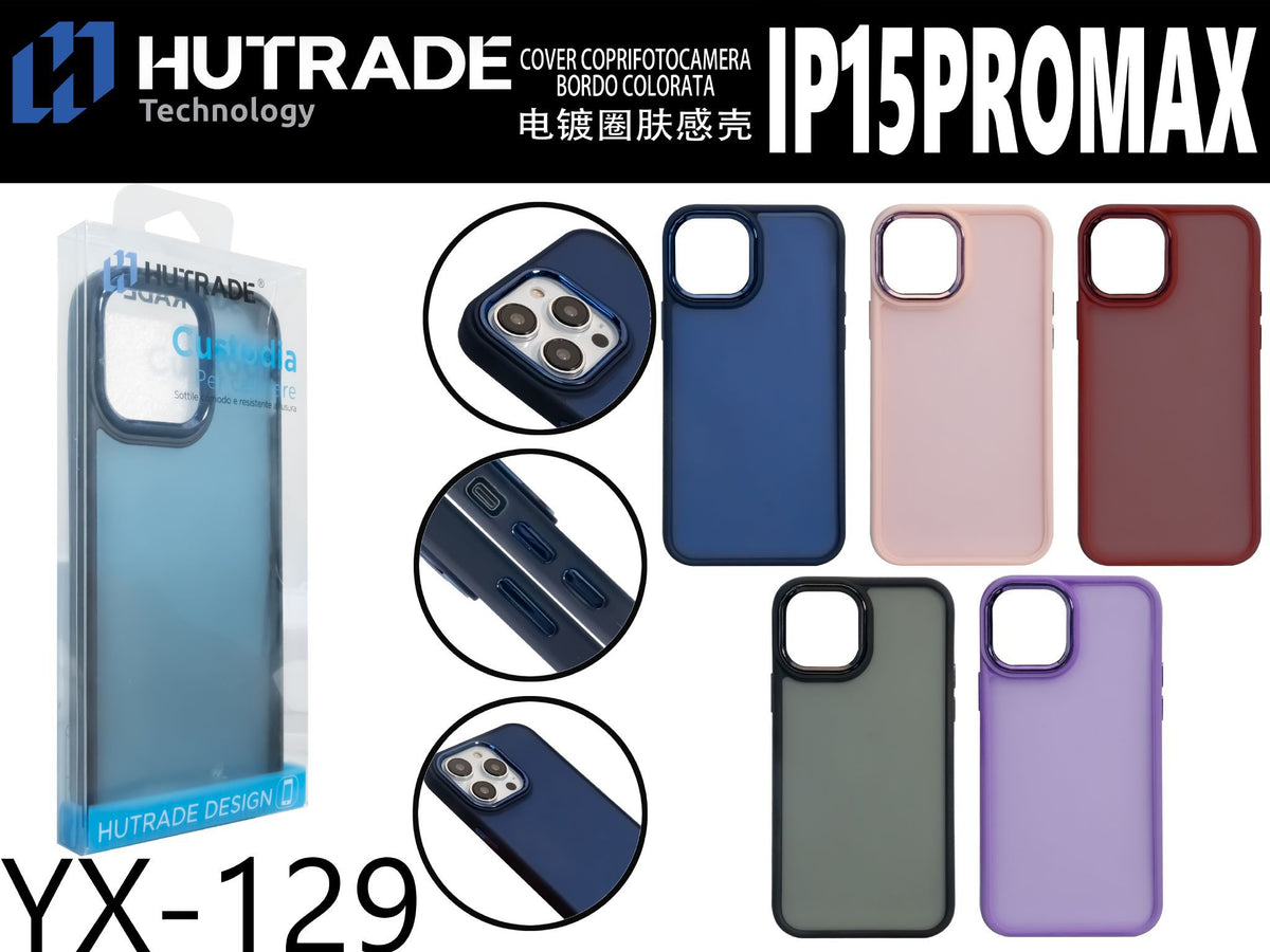 COVER COLORATA OPACA IP 15 PROMAX/ULTRA – YX129 033037