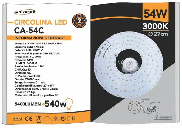 Disco LED Universo – CA-54C