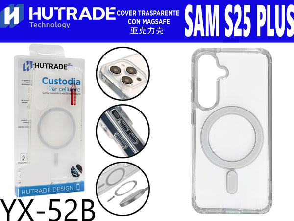 COVER TRASPARENTE MAGSAFE S25 PLUS – YX52B 033636
