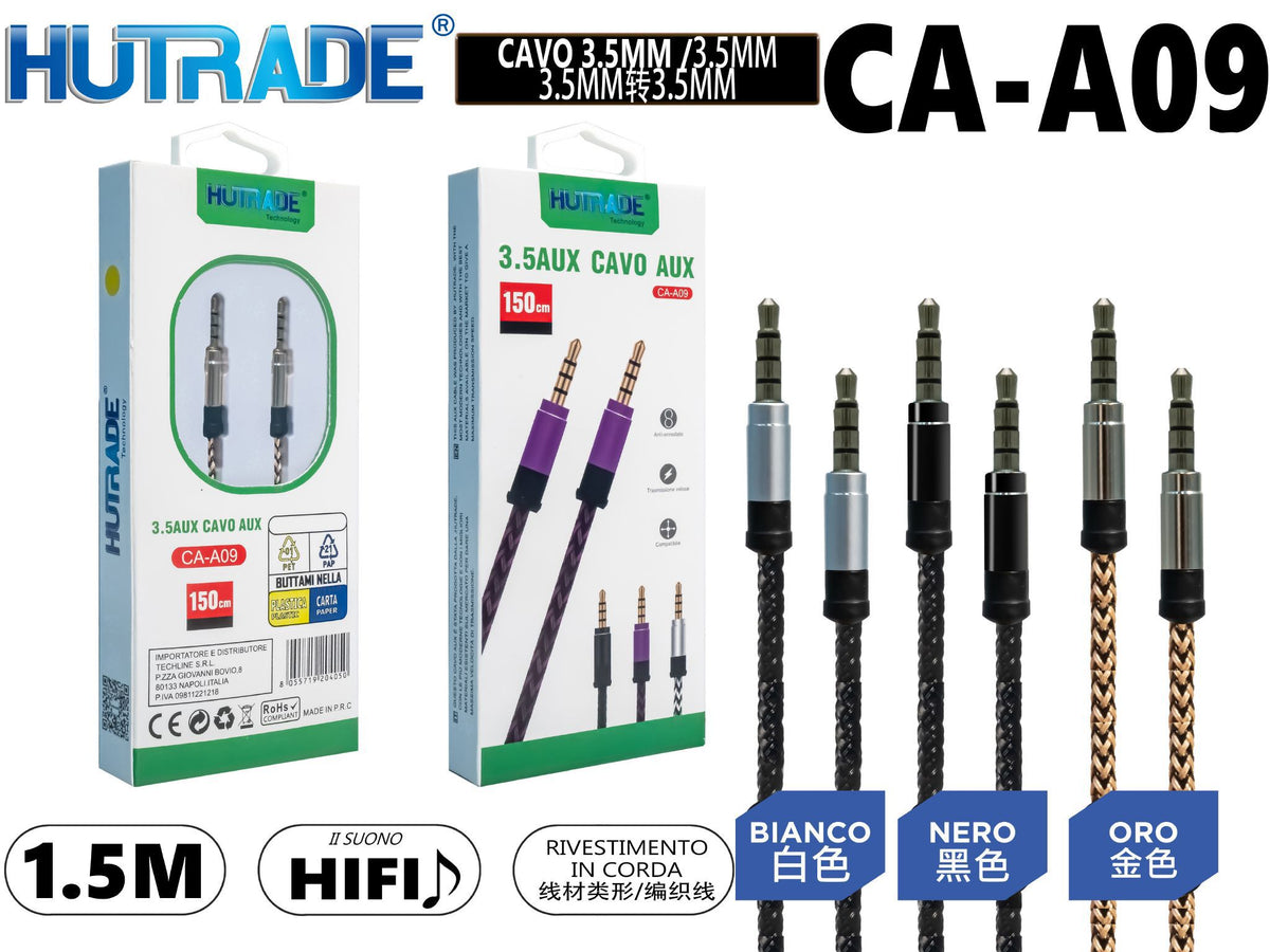 CA-A09 CAVO AUX CORDA 1.5M