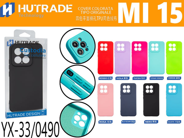 COVER COLORATA TIPO ORIGINALE MI15 – YX33 000840