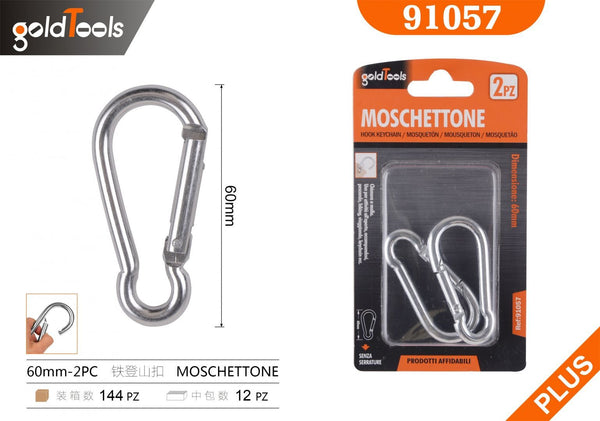 Moschettoni 60MM – art. 91057