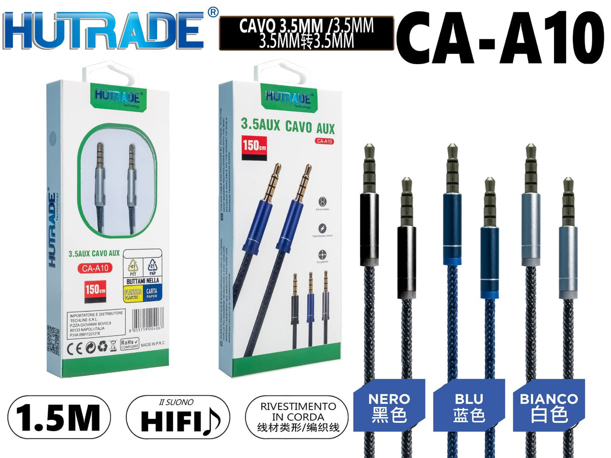 CA-A10 CAVO AUX CORDA 1.5M