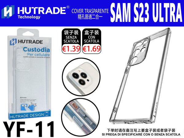 COVER TRASPARENTE TPU SAM S23 ULTRA – YF11 666029