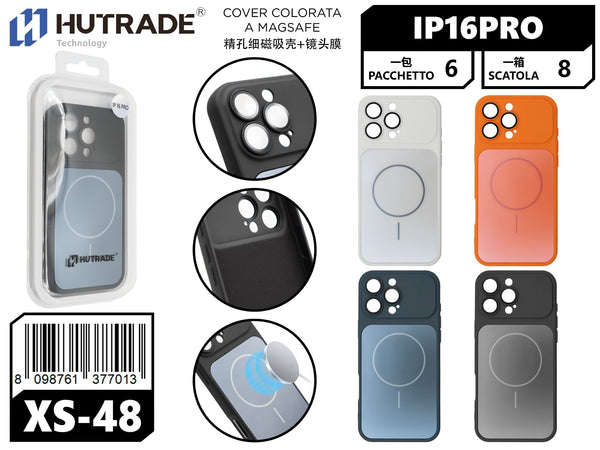 XS-48 COVER COLORATA A MAGSAFE IP16 PRO