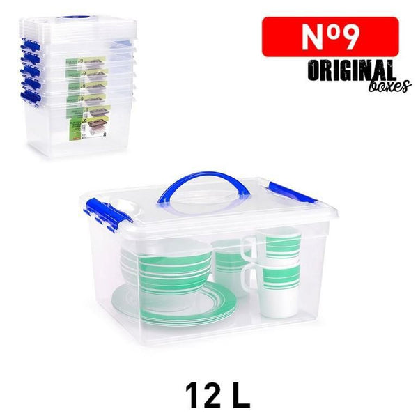 Scatola multiuso No 9 12 L TRASPARENTE