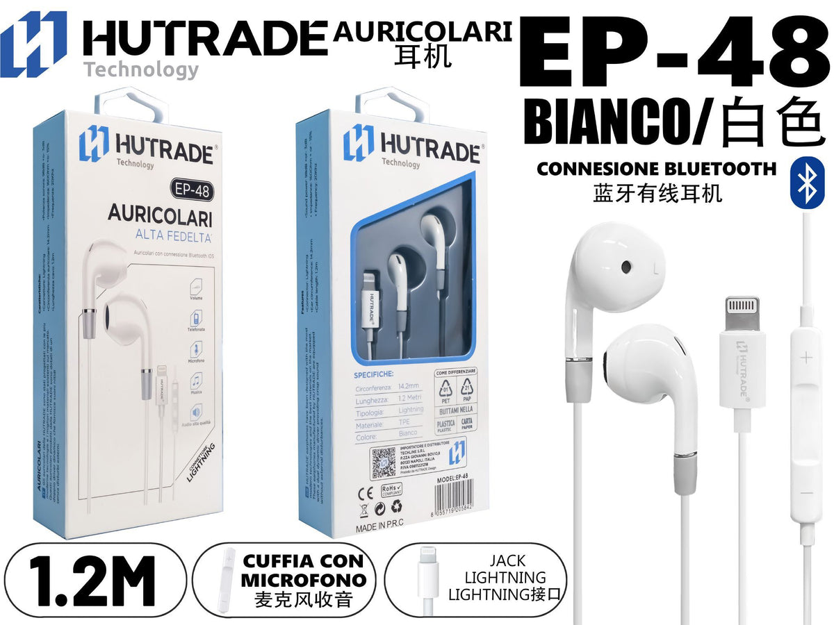 EP-48 AURICOLARE ATTACCO LIGHTNING