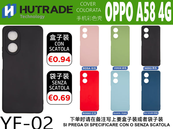 COVER COLORATO OPPO A58 4G – YF02 006805