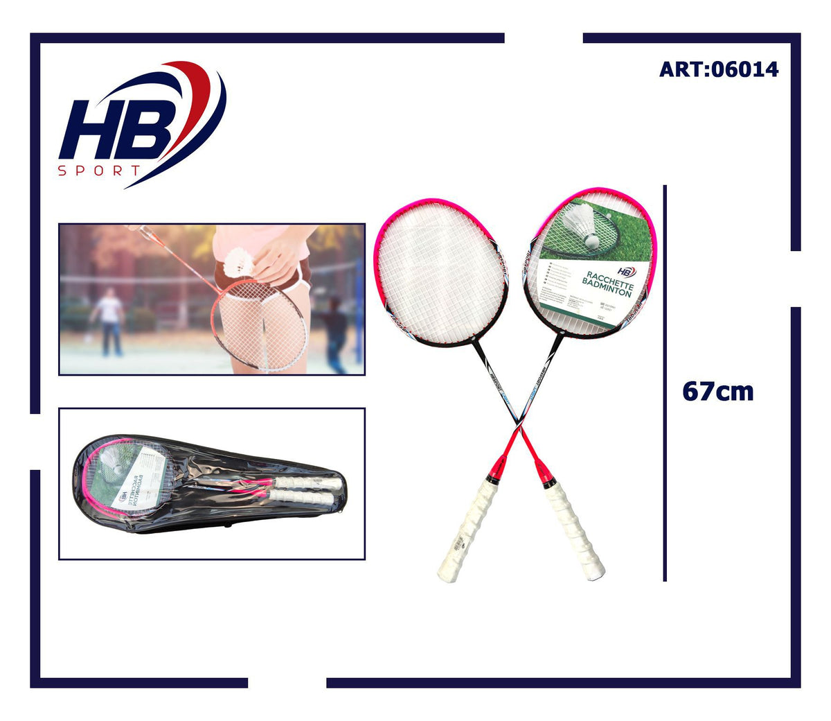 Racchette badminton