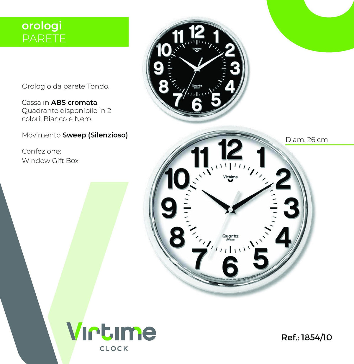 Orologi da parete – art. 185410