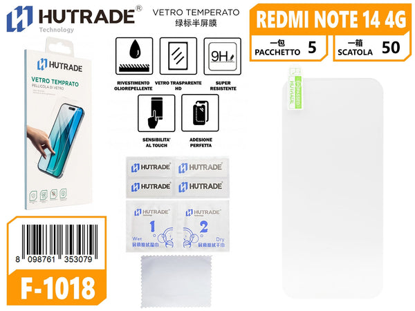 F-1018 PELLICOLA DI VETRO REDMI NOTE 14 4G