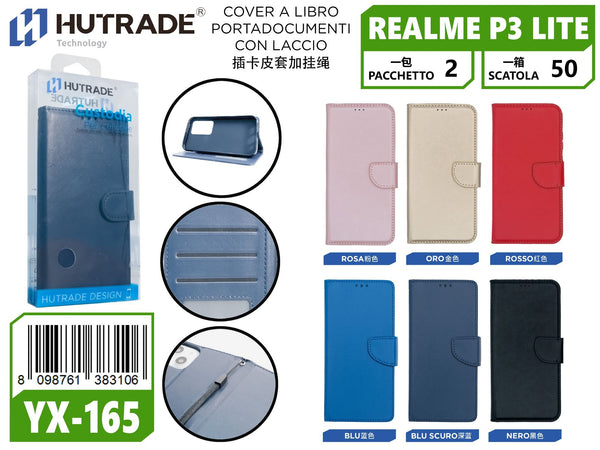 COVER A LIBRO PORTADOCUMENTI CON LACCIO REALME P3 LITE – YX165 005157