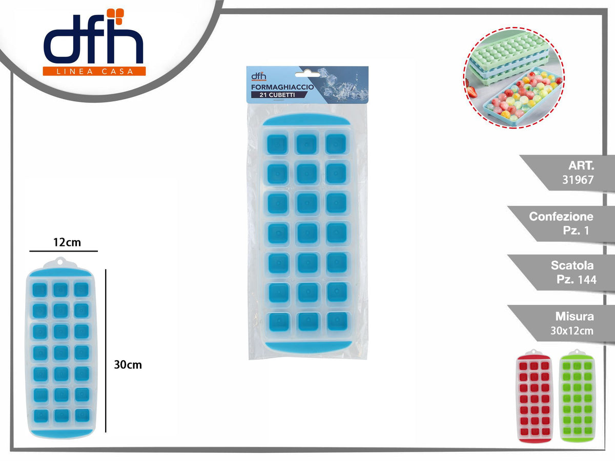Formaghiaccio 21 cubetti