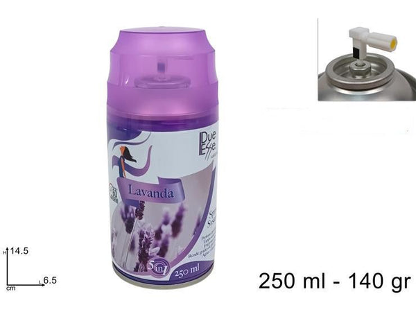 bomboletta deo ambiente 250 ml 140 gr lavanda LH-2501Q lavender