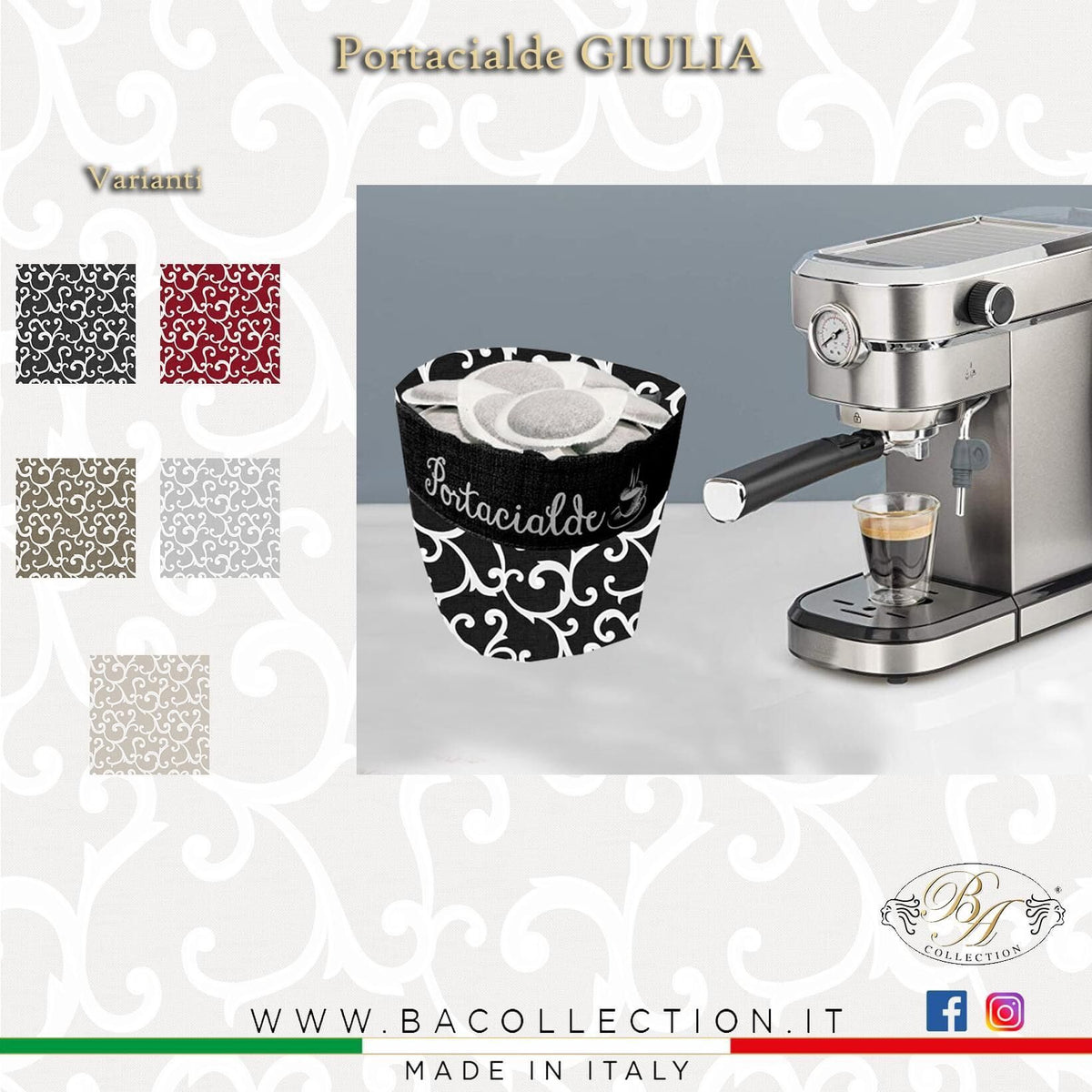 Portacialde GIULIA