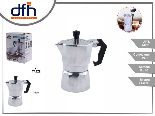 Caffettiera 2 tazze