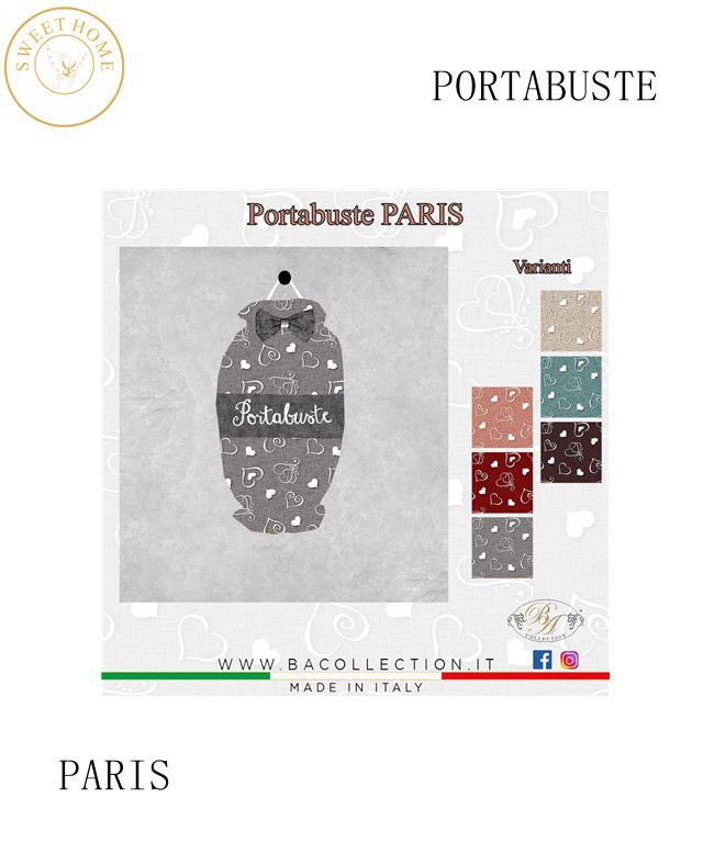 Portasacchetti · PORTABUSTE PARIS PARIS