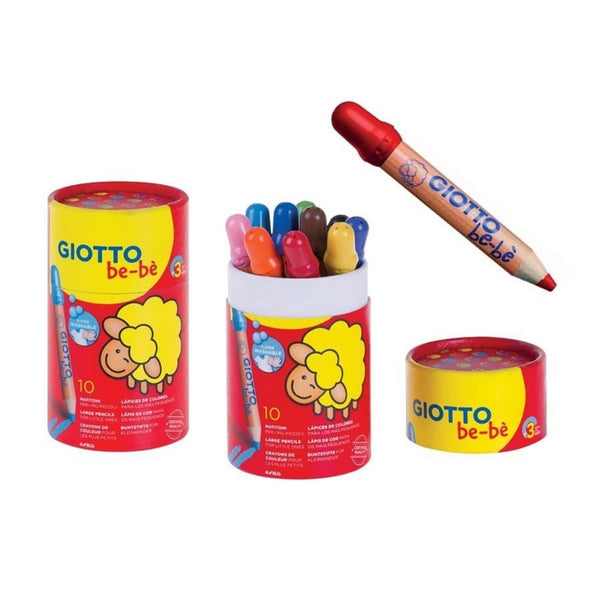 Giotto be-bè, confezione 10 matitoni F479400