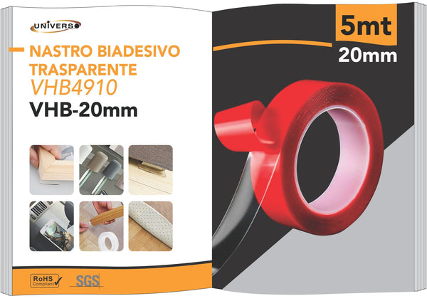 Nastro di fissaggio per illuminazione – VHB-20MM