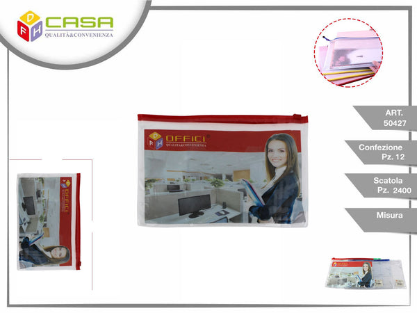 PORTA DOCUMENTI 12 pz