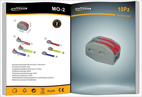 Morsetti e connettori elettrici – MO-2