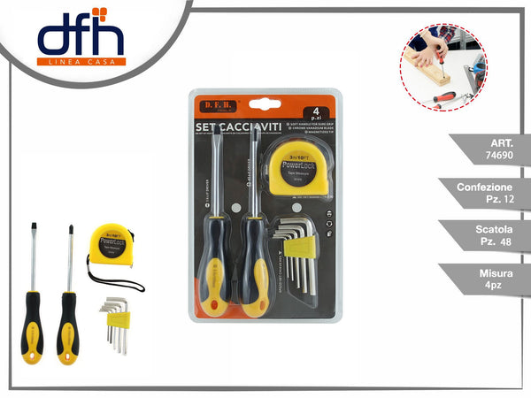 SET DI CACCIAVITI 4p.zi
