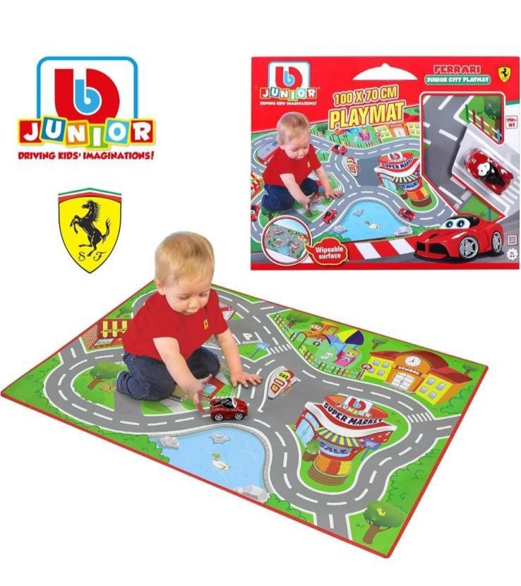 Ferrari Junior City Playmat con veicolo GOL919845
