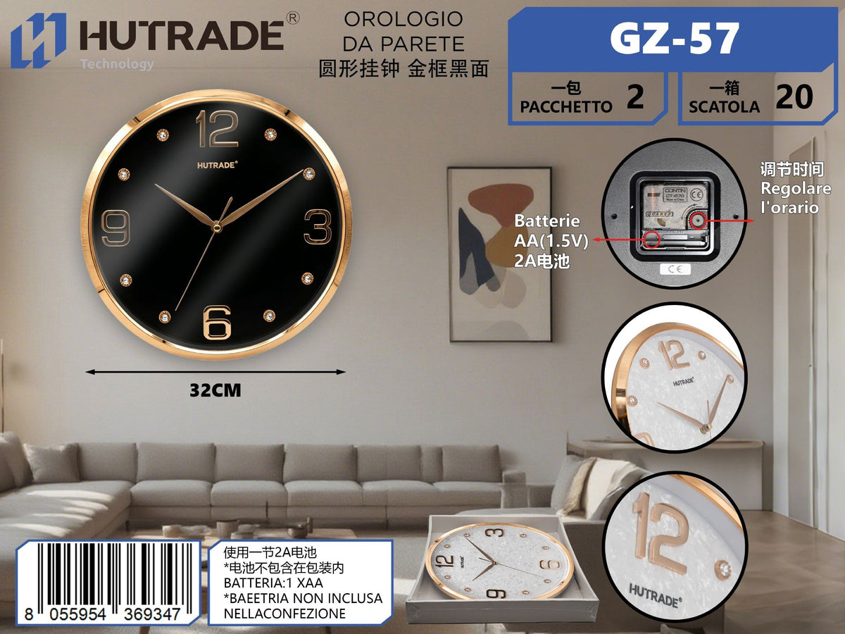 GZ-57 OROLOGIO DA PARETE CIRCOLARE