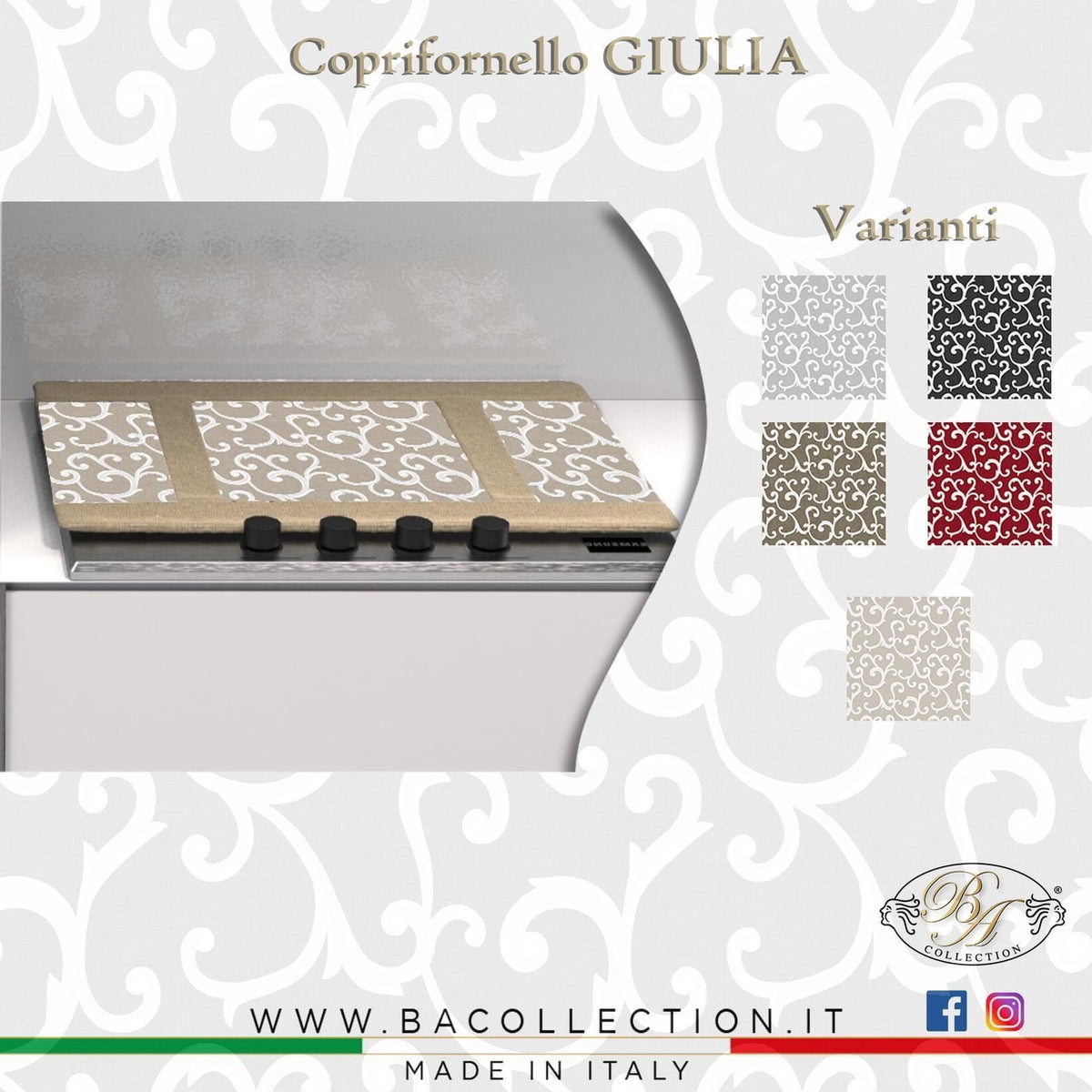 Coprifornelli GIULIA