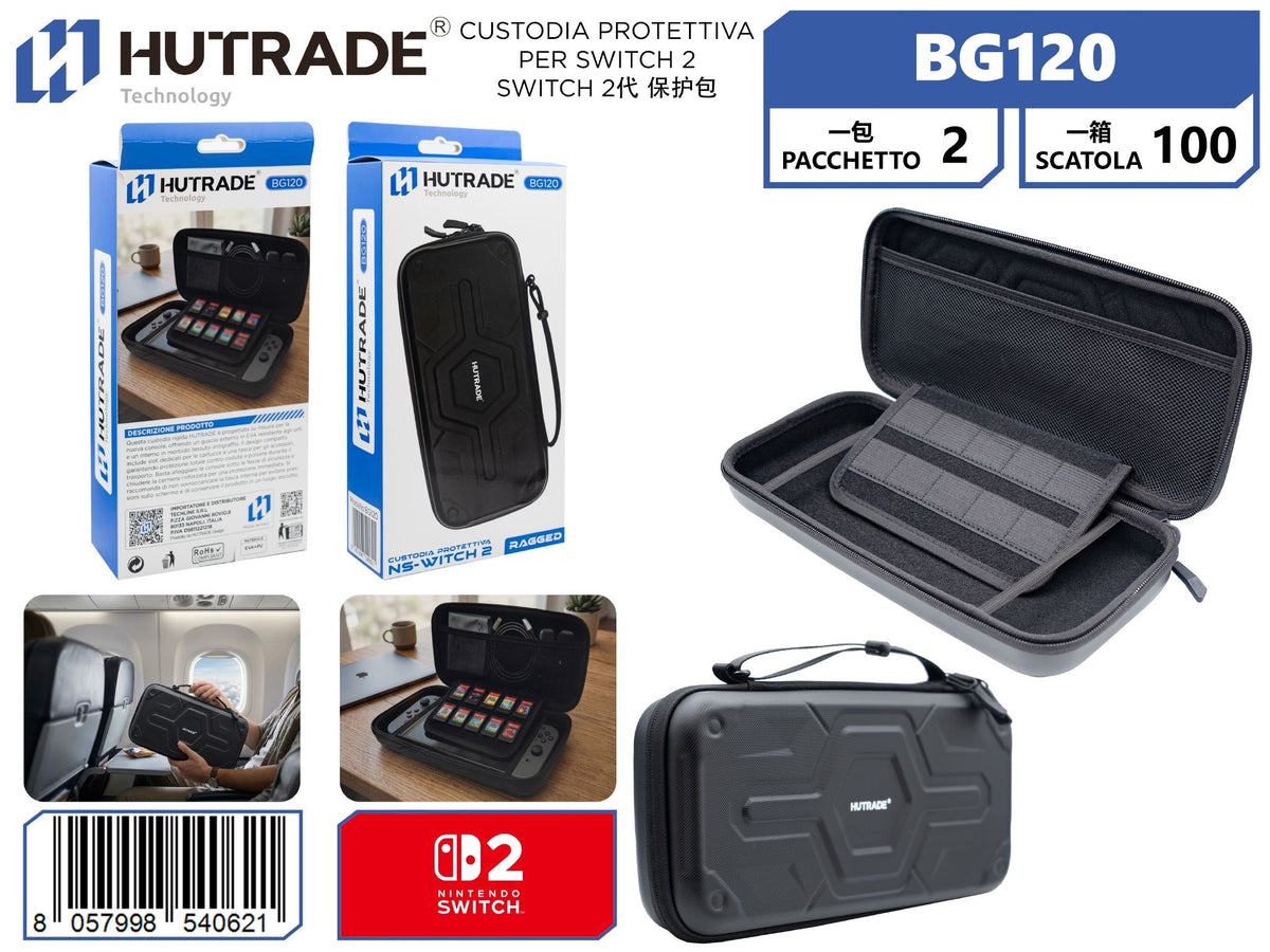 BG120 CUSTODIA PROTETTIVA PER SWITCH 2 NERA