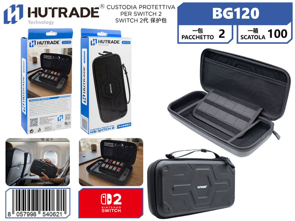 BG120 CUSTODIA PROTETTIVA PER SWITCH 2 NERA