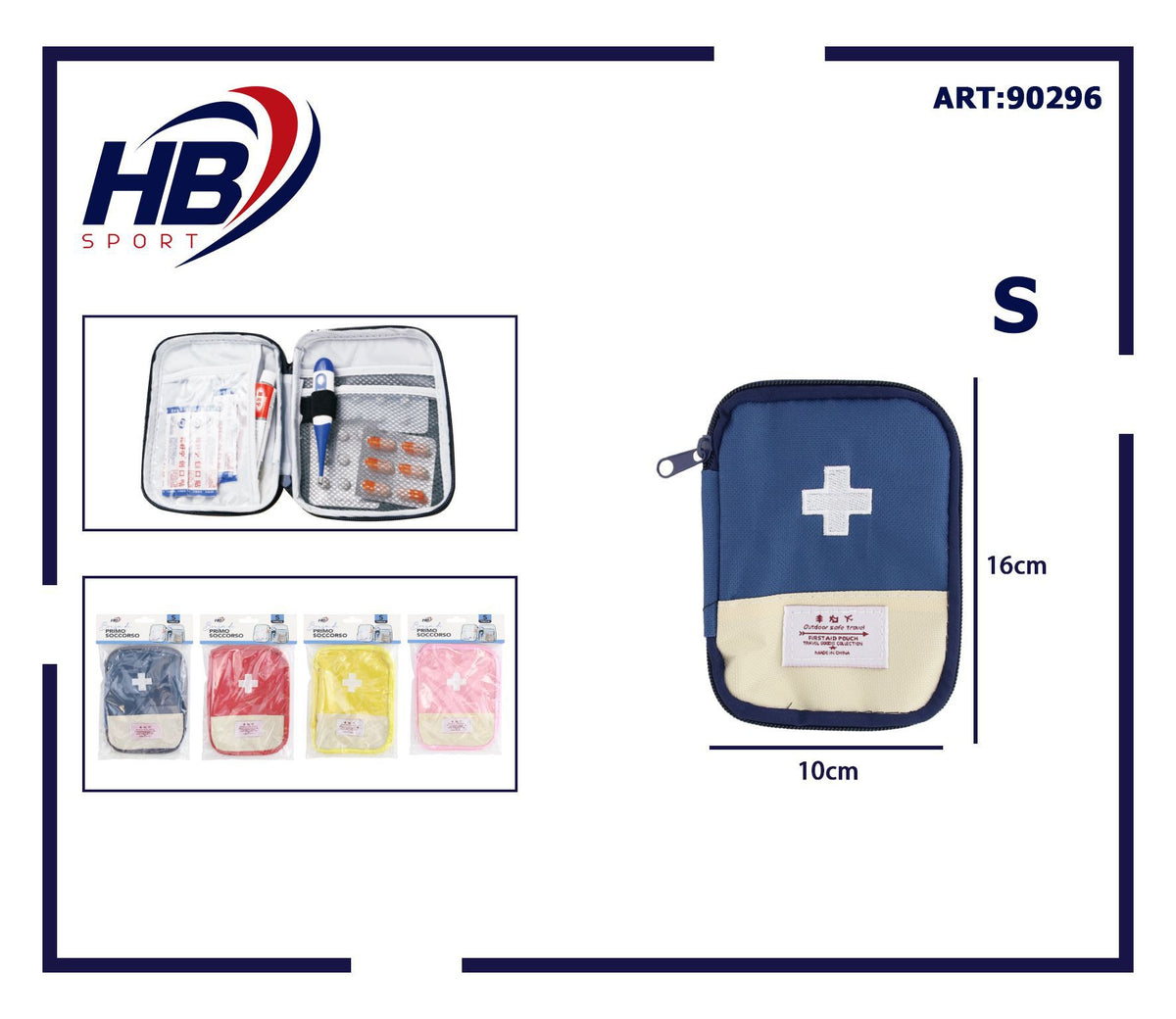 Organizer da viaggio per kit di pronto soccorso