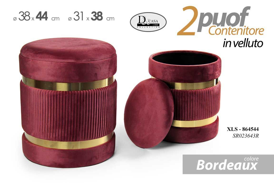 Pouf contenitori – art. 864544