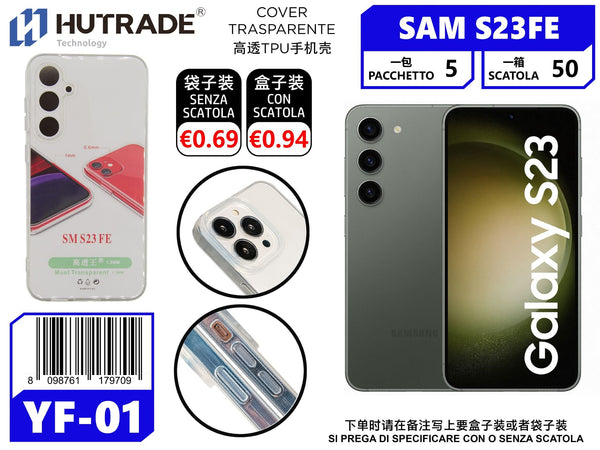 COVER TRASPARENTE S23FE – YF01 011810