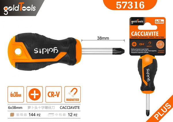 Cacciaviti 38MM, 6MM – art. 57316